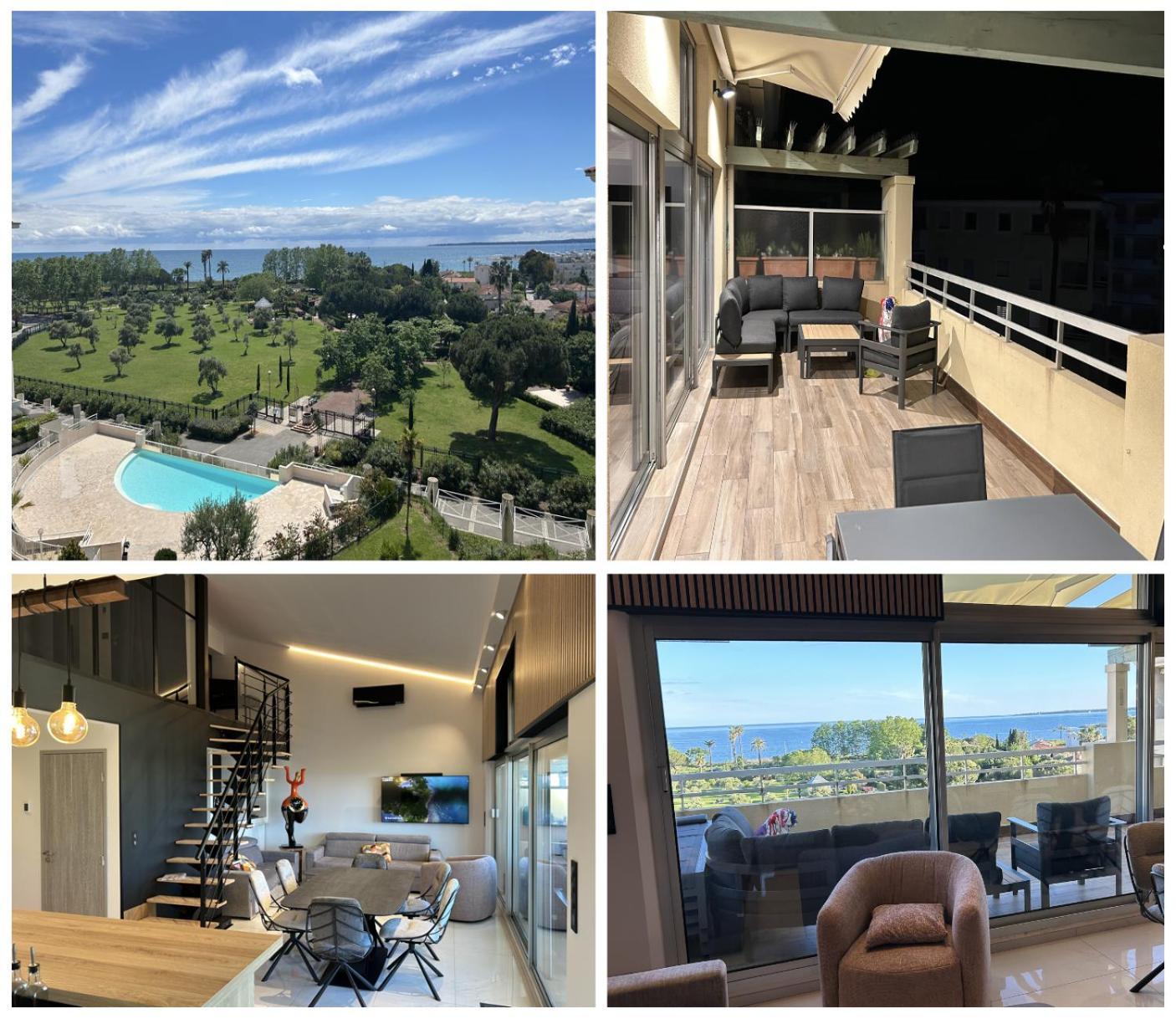 Duplex Villa Les Pins 89M2 Et Terrasse 30M2 Antibes Esterno foto