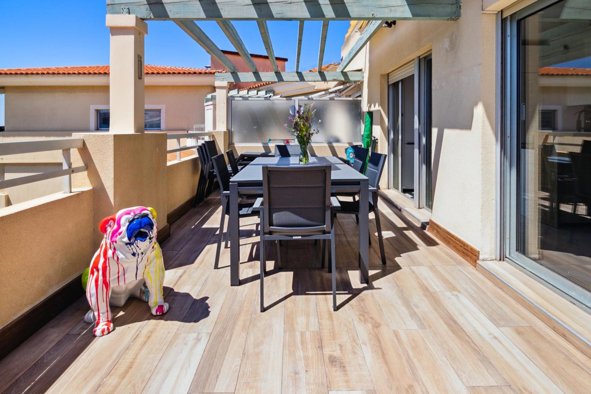 Duplex Villa Les Pins 89M2 Et Terrasse 30M2 Antibes Esterno foto
